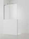 Sprchová zástena SAT walk-in 120 cm na zníženú priečku SATBWIS120ZAVL SATBWIS120ZAVL