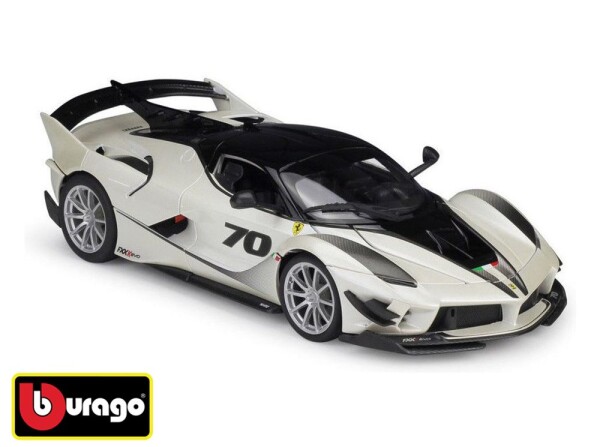 Bburago Ferrari TOP FXX-K EVO No.70 (white/black)