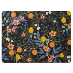 Rifle Paper Co. Korkové prestieranie Citrus Grove - set 4 ks