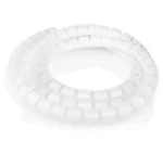 Nedis Špirálové púzdro na káble biela / Organizér káblov / O do 28 mm / 1 ks (CMSW2328WT200)