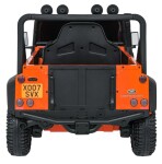 Mamido Detské elektrické autíčko Land Rover Defender 110 SVX Concept oranžové