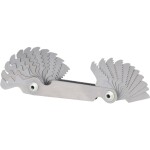 KS Tools 301.0090 Závitová miera, rozmery v palcoch, 22 ks; 301.0090