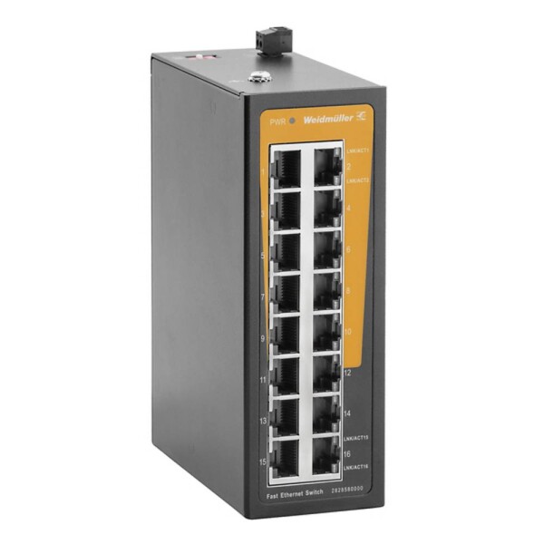 Weidmüller IE-SW-ELB-16-16TX sieťový switch 10 / 100 MBit/s; 2828580000
