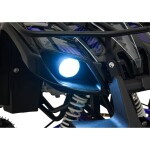 Mamido Detská benzínová štvorkolka RamiGO WILDPEAK 110CC čierno-modrá