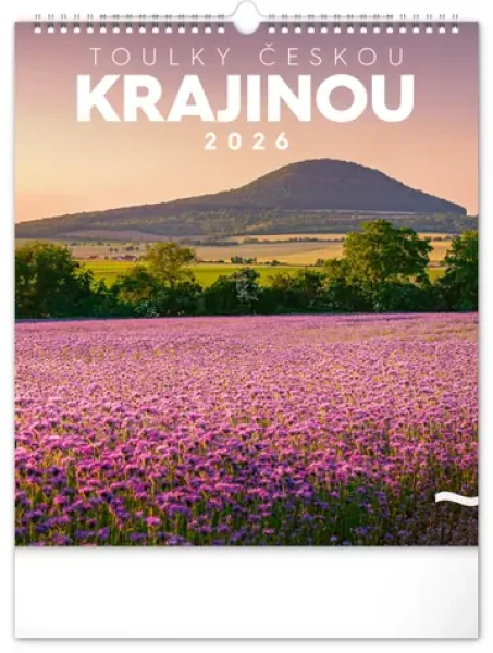 NOTIQUE Nástenný kalendár Potulky Českú krajinou 2026, 30 x 34 cm (PGN-35749-L)