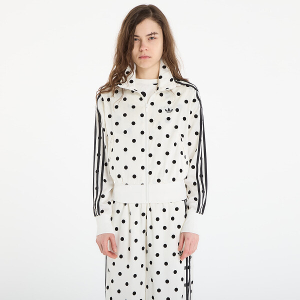 Mikina adidas Satin Polka Dots Tt Track Top Off White XL