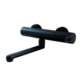 Drezová batéria Paffoni Ringo bez výpuste 150 mm čierna RIN161NO RIN161NO