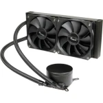Inter-tech ARGUS Iceman B-240 čierna / Komplet vodného chladenia CPU / 240 mm / 2x 120mm / 900-1800 RPM / Intel AMD (88885630)