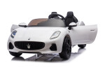 Mamido Mamido Elektrické autíčko Maserati GranTurismo Folgore 24V | 480W | 60 kg biele