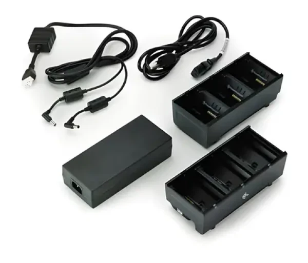 ZEBRA nabíjačka batérií pre ZQ600/QLn/ZQ500 / Nabíjačka / 6 batérií (2x 3 sloty) / čierna (SAC-MPP-6BCHUK1-01)