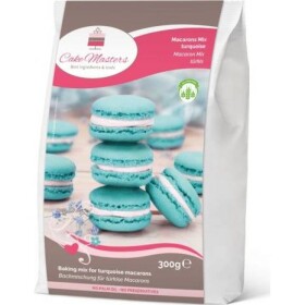 Zmiešané makrónky 300 g tyrkysové - Cake Masters - Cake Masters