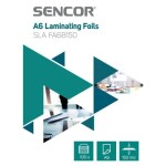 Sencor SLA FA6B150 Laminovacia fólia A6/150mic (100ks) (8590669199310)