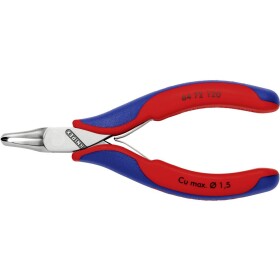 Knipex KNIPEX 64 72 120 pre elektroniku a jemnú mechaniku čelné štiepacie kliešte s fazetou 120 mm; 64 72 120