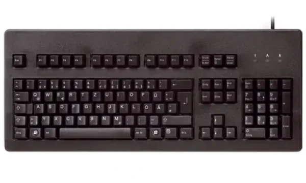 Cherry G80-3000LSCDE-2 čierna / Kancelárska klávesnica / drôtová / USB / DE layout (G80-3000LSCDE-2)
