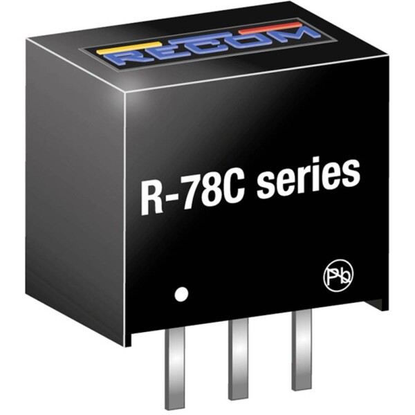 RECOM R-78C15-1.0 DC / DC menič napätia, DPS 15 1 A Počet výstupov: 1 x; R-78C15-1.0