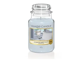 Yankee Candle A Calm amp; Quiet Place veľký pohár 623g / doba horenia: až 150 h / dopredaj (5038581033143)