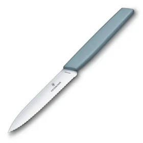 VICTORINOX Nôž nakrajovací Swiss Modern 10 cm modrošedá (6.9006.10W21)