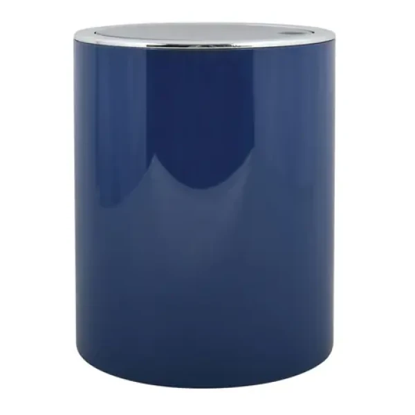 MSV KAMAKA výklopný odpadkový kôš 6 L tmavo modrý / plast (3700703980094)