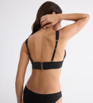 SUMMER SUNSET - Trblietavý bezdrôtový plavecký top s odnímateľnými vypchávkami Triumph BLACK 38D
