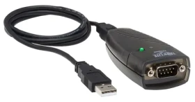 EATON adaptér USB-A na RS232 DB9 0,91 m čierna / Adaptér / DB9 samec / USB-A samec (USA-19HS)