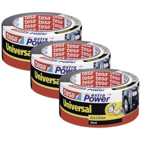 Tesa extra Power® UNIVERSAL 56388 páska so skleným vláknom čierna (d x š) 25 m x 50 mm 3 ks; 56388