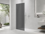 CERANO - Sprchová zástena Walk-in Onyx YL/P - 8 mm - chróm, grafitové sklo - 80x200 CER-8050BD1233