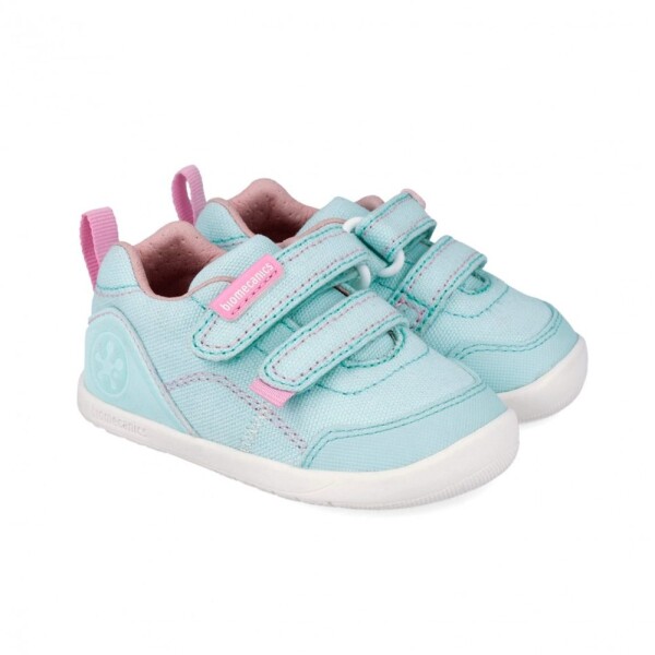 Dievčenské barefoot plátené tenisky LONA BASICA SKY Biomecanisc 262190-D622 - 22