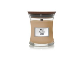 Woodwick Cashmere 85g - sviečka malá / doba horenia: až 30h (5038581141923)