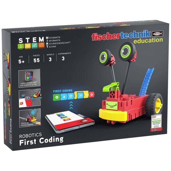 Fischertechnik education stavebnica robota Robotics First Coding 560843; 560843