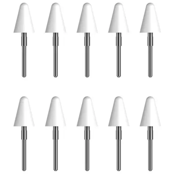 Kobo Tips biela / Náhradné hroty pre Kobo Stylus 2 / 10ks (N605-AC-WH-P-PN)