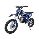 Mamido Detská benzínová motorka RamiGO ULTRA 66 125CC modrá
