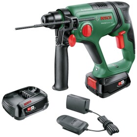 Bosch Home and Garden UniversalHammer 18V -aku vŕtacie kladivo 18 V 2.5 Ah Li-Ion akumulátor vr. 2x aku, vr. nabíjačky, + púzdro; 06039D6003