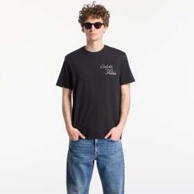 Tričko Calvin Klein Jeans Ss 30S Eu Calvin Klein Resrt Graphic Tee Black S