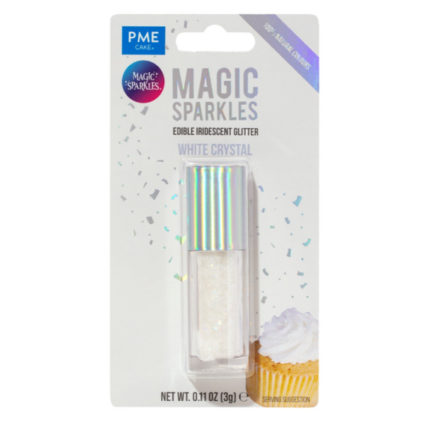 Kúzelné trblietky White Crystal 3g - PME