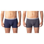 Dvojité balenie bavlnených boxeriek ULTRA RESIST BOXER 2x - BELLINDA - sivá M