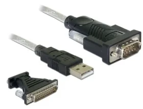 DeLock Adaptér USB 2.0 sériový Port (61308)