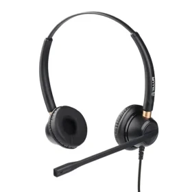 Tellur 520N čierna / headset / Binaural / USB / QD / 2.2 m (TLL411004)