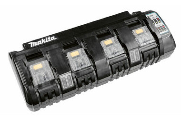 Makita DC18SF / Nabíjačka pre štyri akumulátory / 14.4V LTX / 18V Li- ION / 1.3-5.0 Ah (196426-3)