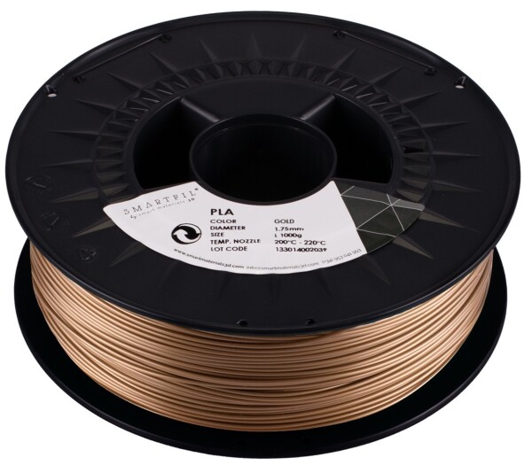 Smartfil PLA filament zlatý 1,75 mm 1 kg