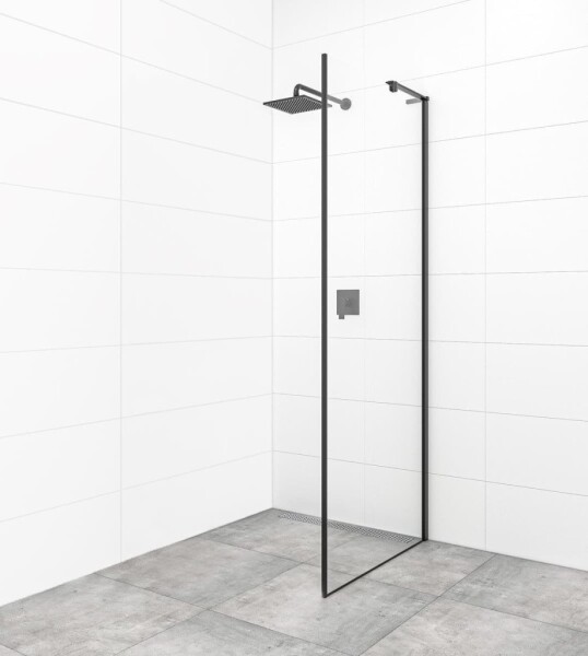 Bočná zástena k sprchovým dverám 80 cm SAT TGD NEW SATTGDNSTENA80CT SATTGDNSTENA80CT