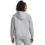 Mikina Under Armour Rival Fleece Hoodie Mod Gray Light Heather/ White XL