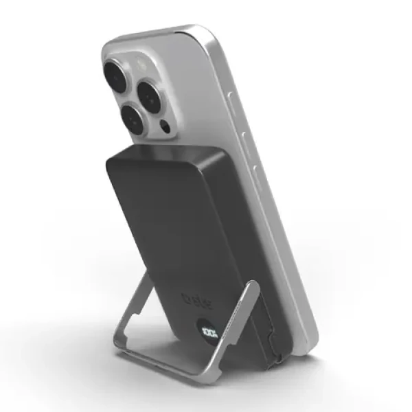 SBS Power Bank 10 000 mAh čierna / Power Delivery 20 W / MagSafe stojanček