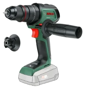 BOSCH AdvancedImpact 18V-80 zelená / Aku príklepová vŕtačka / 18V / 13mm skľučovadlo / QuickSnap / 82 Nm / bez aku (06039E2100)