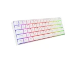 Genesis Thor 660 G2 RGB Gateron Brown US biela / herná bezdrôtová klávesnica / USB / Bluetooth (NKG-2197)
