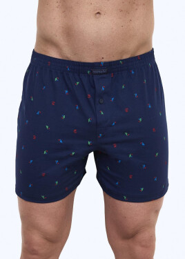 Boxerky Cornette Comfort 002/314 S-2XL tmavě modrá XXL
