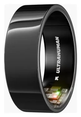 Ultrahuman Ring Air Aster Black / Šikovný prsteň / Veľkosť 12 (UHRA-AA-12)