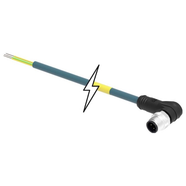 Molex upravený zástrčkový konektor pre senzory - aktory, 1201088538, 1 ks; 1201088538