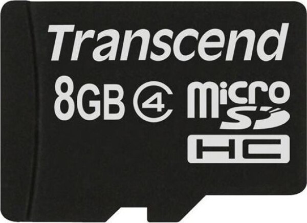 Transcend Micro SDHC karta 8GB Class 4 bez adaptéra (TS8GUSDC4)