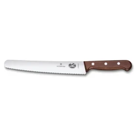 VICTORINOX Nôž na chlieb 22 cm s drevenou rukoväťou (5.2930.22G)