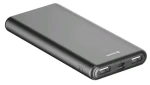 Swissten 22013960 10000 mAh sivá / PoSwissten 22013912 10000 mAh čierna / Power Bank / 12V / 3A / USB-C amp; USB amp; micro-USB (22013960)